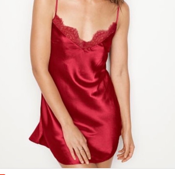 silky night dress